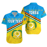 (Custom Personalised) Torba Province Hawaiian Shirt Vanuatu Pattern Unique Style LT8 Unisex Blue - Polynesian Pride