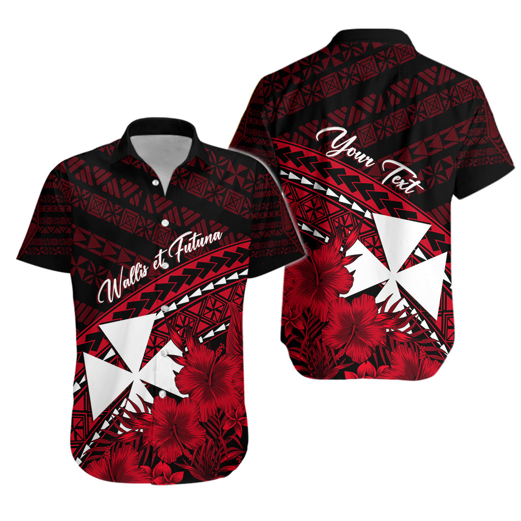 Wallis et Futuna Personalised Hawaiian Shirt Tapa Hibiscus Vibes LT7 Unisex Red - Polynesian Pride