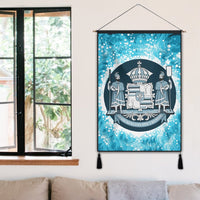 Hawaiian Coat Of Arms Polynesian Hanging Poster - AH - Polynesian Pride