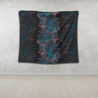 Hawaiian Hibiscus Full Color Polynesian Tapestry - AH - Polynesian Pride