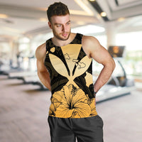 Hawaiian Kanaka Tank Top Hibiscus Polynesian Love - AH - Polynesian Pride