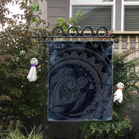 Hawaiian Kanaka Honu Map Hibiscus Globular Polynesian Gray Flag - AH - Polynesian Pride