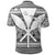 Hawaiian Kanaka Polynesian Tribal Polo Shirt Reggae Color White - Polynesian Pride