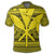 Hawaiian Kanaka Polynesian Tribal Polo Shirt Reggae Color Yellow - Polynesian Pride