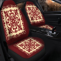 Hawaiian Palm Tree Quilt Vintage Car Seat Covers - AH - Polynesian Pride