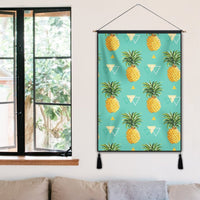 Hawaiian Pineapple Polynesian Hanging Poster - AH - Polynesian Pride