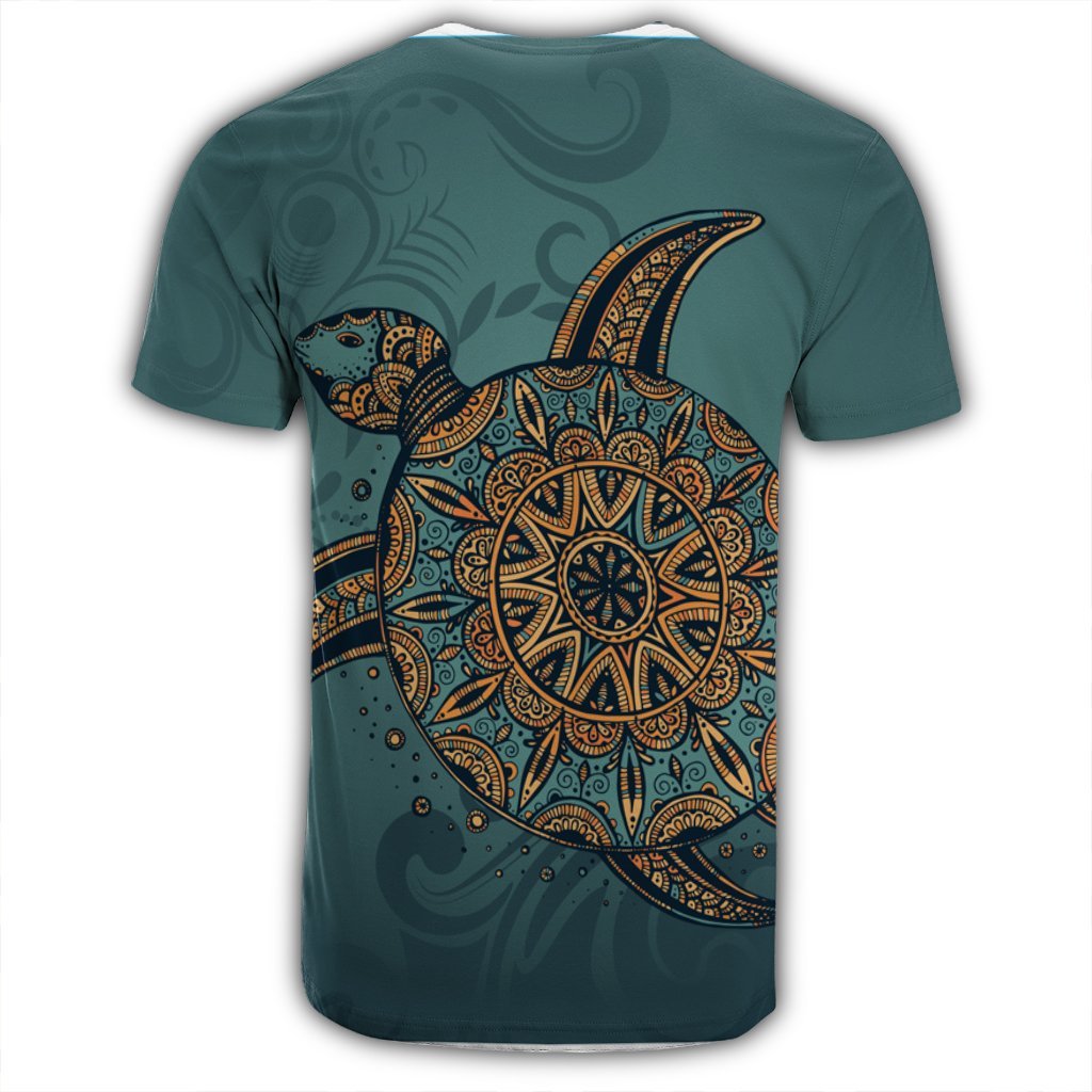 Hawaiian Skillful Turtle Polynesian T Shirt AH - Polynesian Pride