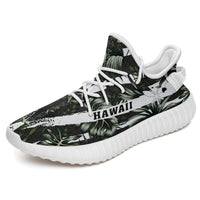Hawaiian Sneakers YZ Tropical Line Patttern White - Polynesian Pride