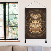 Hawaiian Tiki Hanging Poster AH - Polynesian Pride