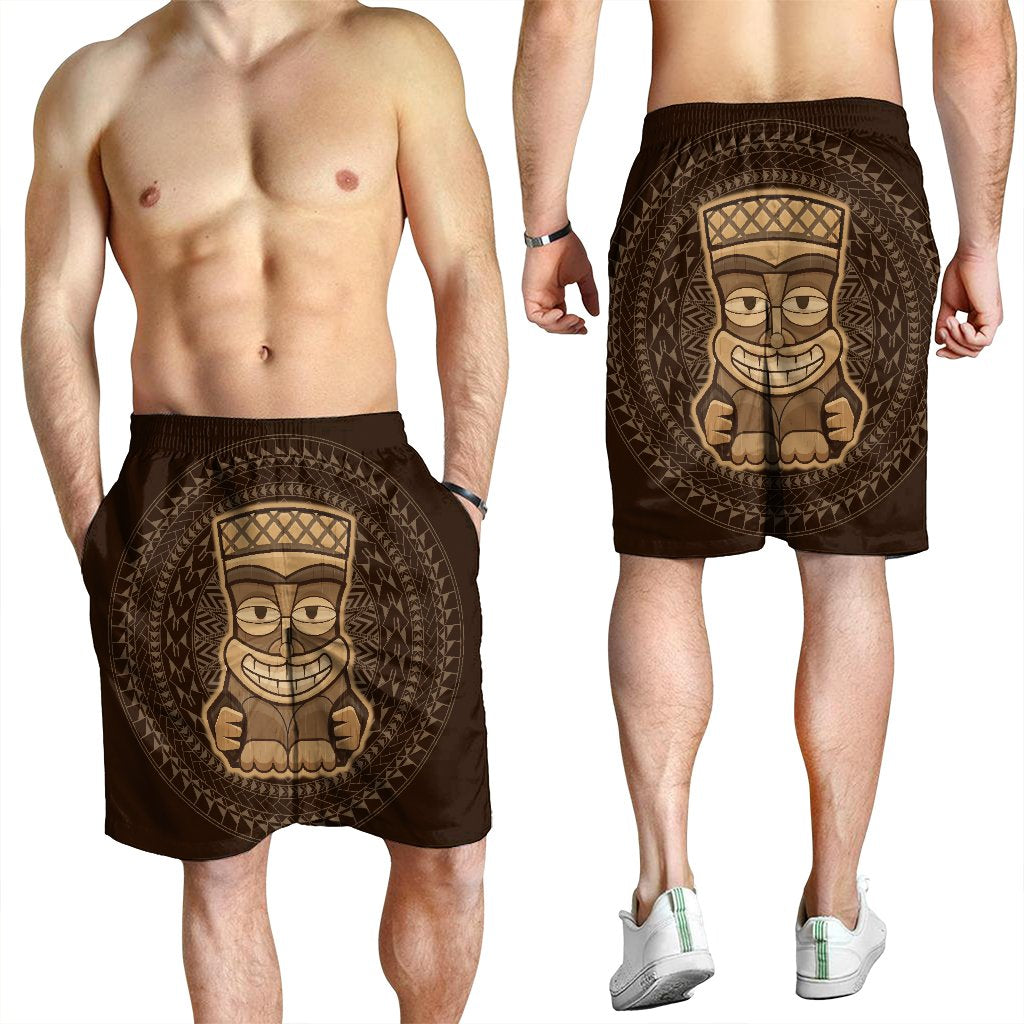 Hawaiian Tiki Men's Shorts AH - Polynesian Pride