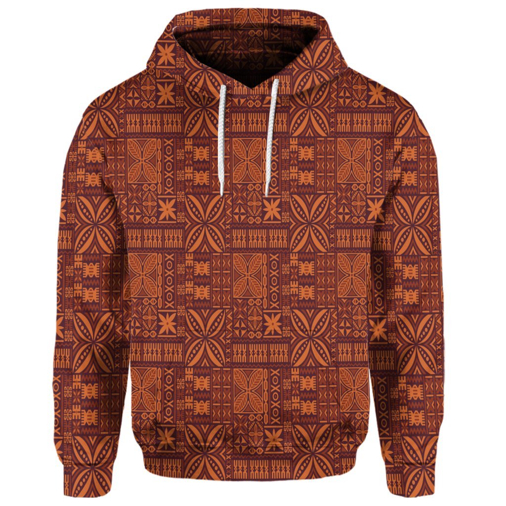 Custom Hawaiian Traditional Aboriginal Pattern Polynesian Hoodie - Polynesian Pride