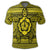 Hawaiian Turtle Polynesian Tribal Polo Shirt Yellow - Polynesian Pride
