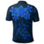 Hawaiian Turtles Hibiscus Plumeria Polynesian Polo Shirt Blue - Polynesian Pride