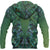 New Zealand Maori Hoodie, Hei Matau Paua Shell Pullover Hoodie - Polynesian Pride