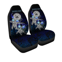 American Samoa Polynesian Car Seat Covers - Blue Turtle Couple - Polynesian Pride