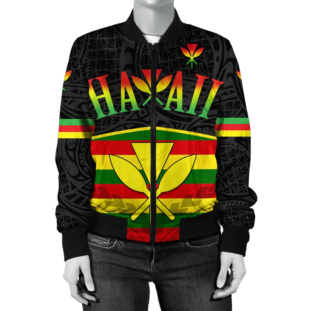 Kanaka Maoli Polynesian Bomber Jacket - 3CL - AH - Polynesian Pride