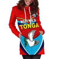 Tonga Mate Ma'a Rugby Hoodie Dress Jersey LT6 - Polynesian Pride