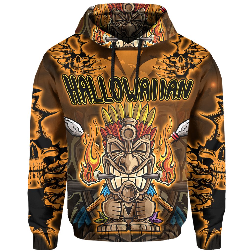 Hawaii Halloween 2020 Hoodie JVT Style - Polynesian Pride