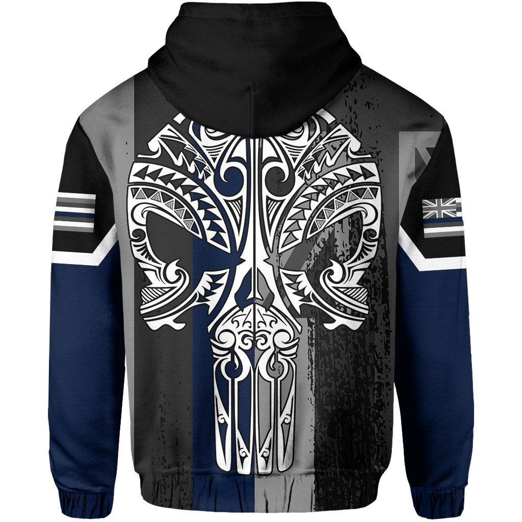 Hawaii Thin Blue Line Hoodie - Polynesian Pride