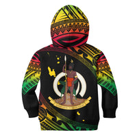 Vanuatu Proud To Be A Ni-Van - Polynesian Pattern Hoodie KID LT7 - Polynesian Pride