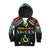 Vanuatu Proud To Be A Ni-Van - Polynesian Pattern KID Hoodie - Penama Province LT7 Zip Hoodie Black - Polynesian Pride