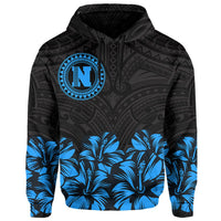 Nihoa Map Hibiscus Polynesian Hoodie Lithe Style - Polynesian Pride
