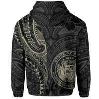 Seal of Hawaii Kanaka Polynesian Hoodie Hubert AH - Polynesian Pride