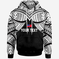 Samoa Custom Hoodie Have No Fear The Samoan Is Here Unisex Black - Polynesian Pride