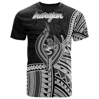 Guam T Shirt Inarajan Polynesian Patterns Unisex Black - Polynesian Pride