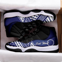 Cook Islands J11 Sneakers Simple Style - Blue LT7 - Polynesian Pride