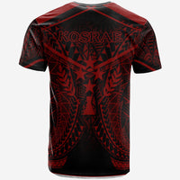 Kosrae T Shirt Kosrae Seal With Red Line Style - Polynesian Pride