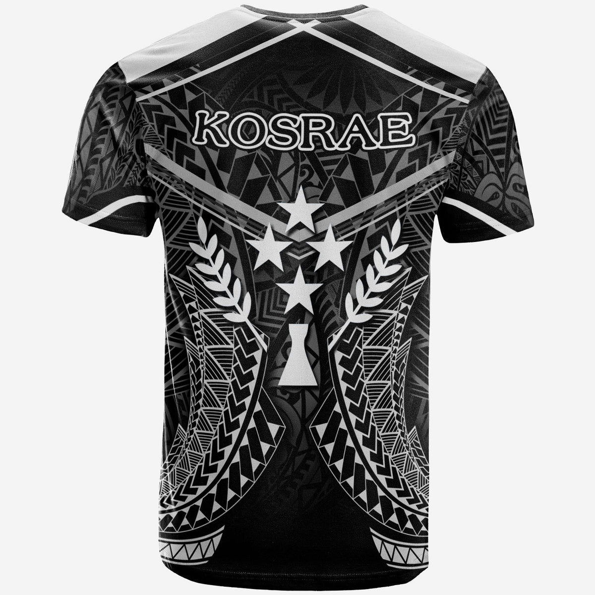 Kosrae T Shirt Kosrae Seal With White Line Style - Polynesian Pride