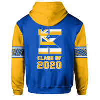 Custom Hawaii Hoodie Kaiser High Custom Your Class Zip Hoodie - Polynesian Pride