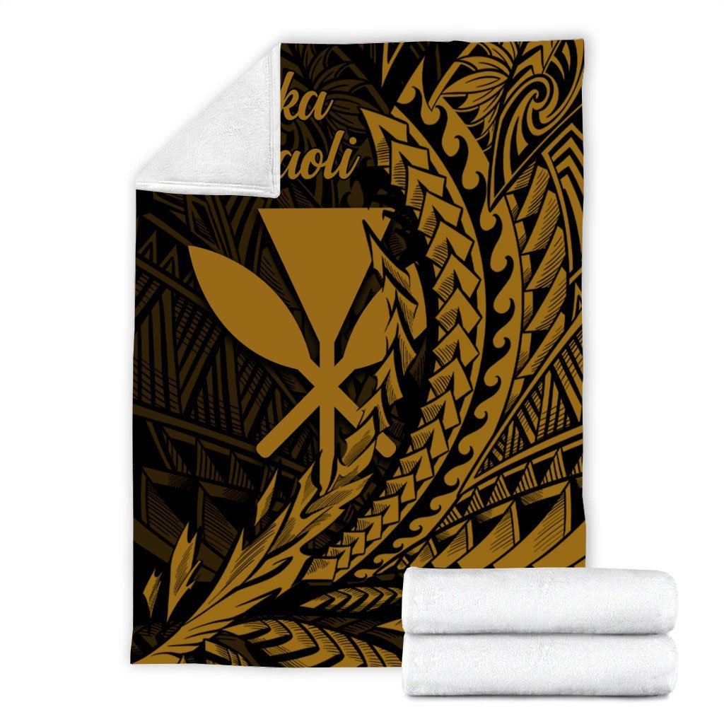 Hawaii Kanaka Maoli Premium Blanket - Wings style - Polynesian Pride