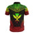 Hawaii Custom Polo Shirt Kanaka Maoli Polynesian Chief Tattoo Reggae Version - Polynesian Pride