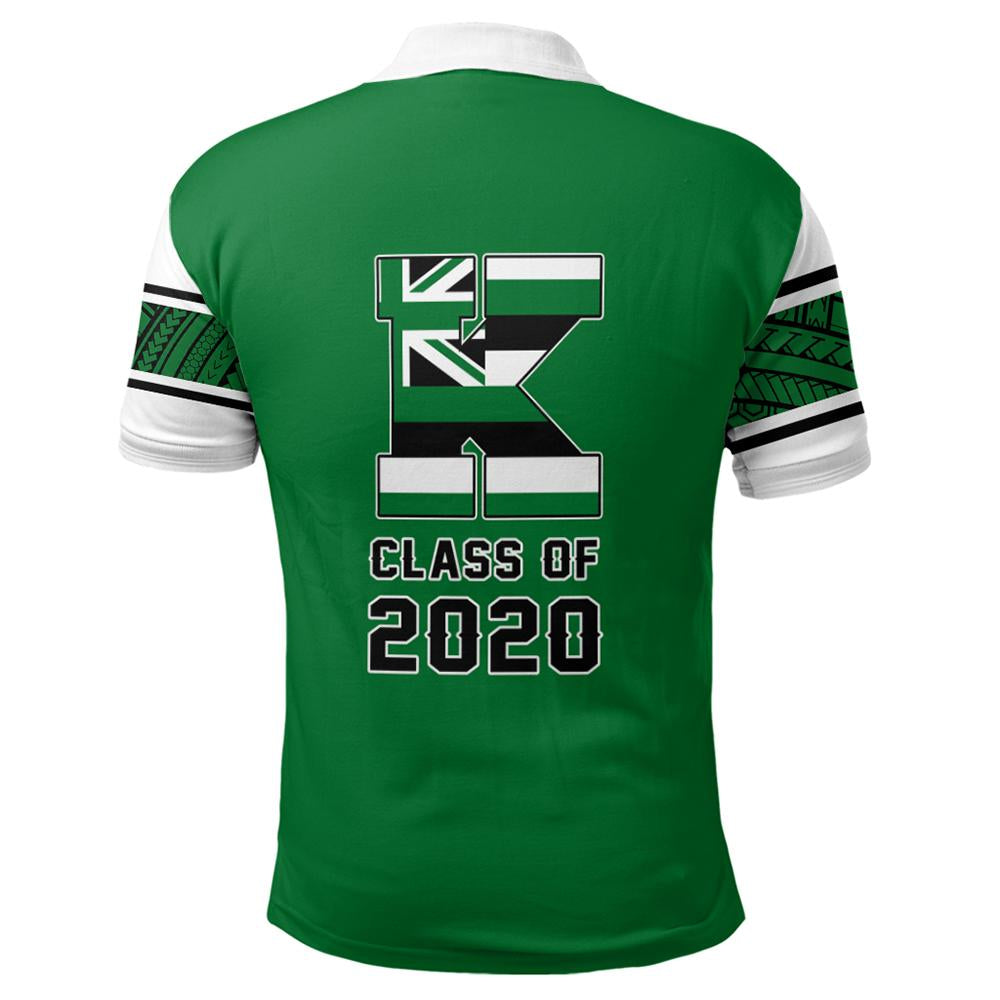 Custom Hawaii Polo Shirt Kapaa High Custom Your Class Polo Shirt - Polynesian Pride