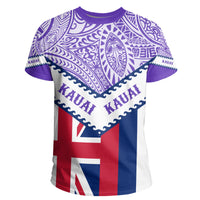 Hawaii Flag Kauai T Shirt Mit Style - Polynesian Pride