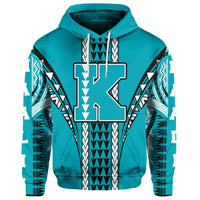 Hawaii Hoodie King Kekaulike High Pullover Hoodie - Polynesian Pride