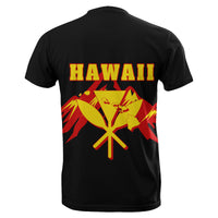 King Kanaka Kauka T Shirt Black - Polynesian Pride