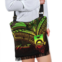 Kiribati Boho Handbag - Reggae Color Cross Style - Polynesian Pride