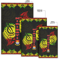 Kiribati Area Rug - Marshall Tatau Reggae Patterns No.1 LT9 - Polynesian Pride