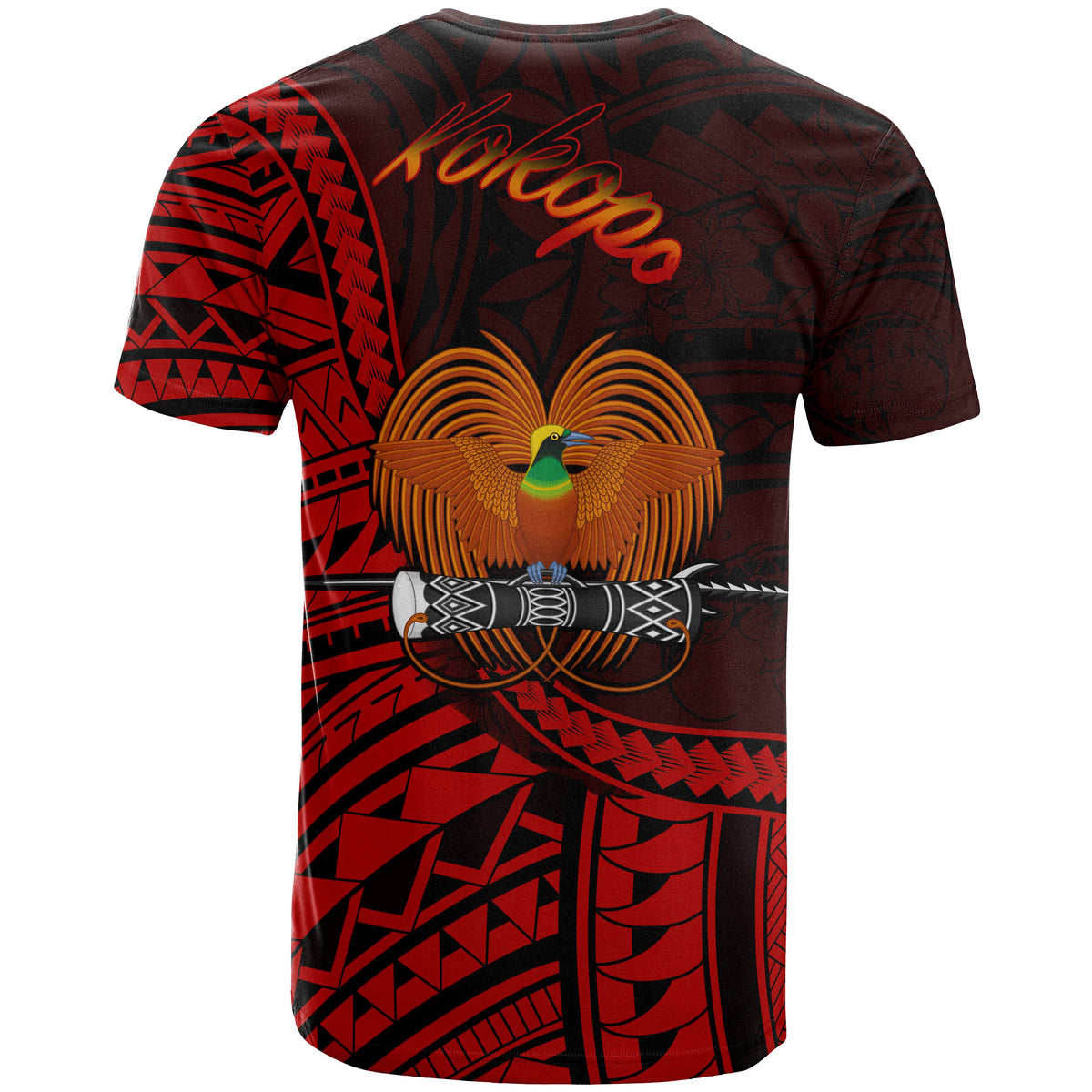 Papua New Guinea T Shirt Kokopo Polynesian Patterns - Polynesian Pride