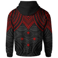Federated States of Micronesia Hoodie Micronesian Pattern Armor Style - Polynesian Pride