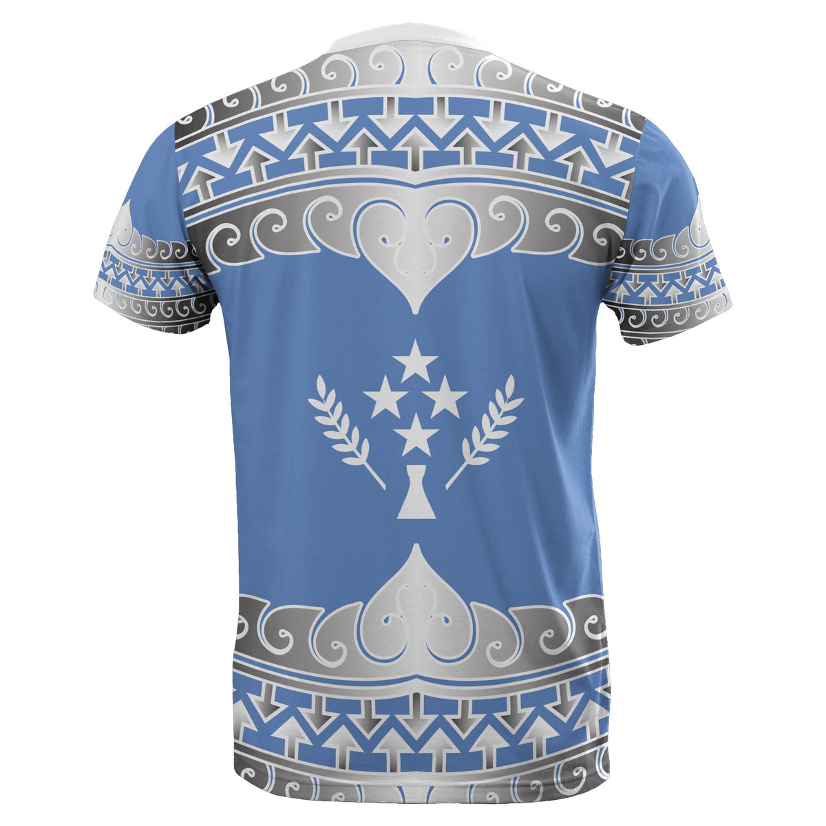 Kosrae All Over T Shirt Kosrae Wave Style - Polynesian Pride