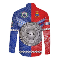 Samoa And Kiribati Hawaii Long Sleeve Button Shirt Together LT8 - Polynesian Pride