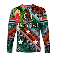 (Custom Personalised) Vanuatu Penama Long Sleeve Shirt Independence Be Proud LT8 - Polynesian Pride