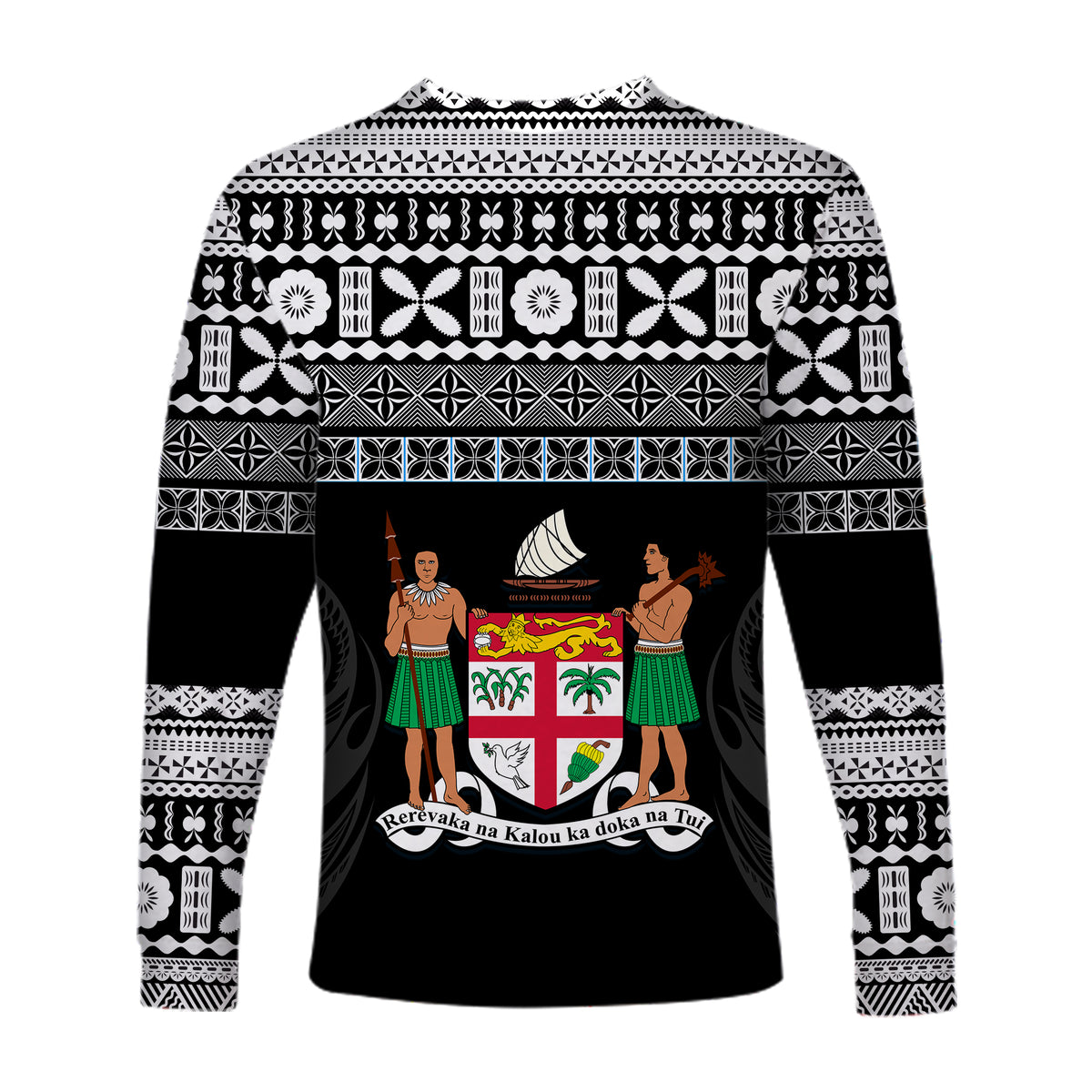 Fiji Rugby Long Sleeve Shirt Lifestyle 2022 Flying Fijians LT13 - Polynesian Pride