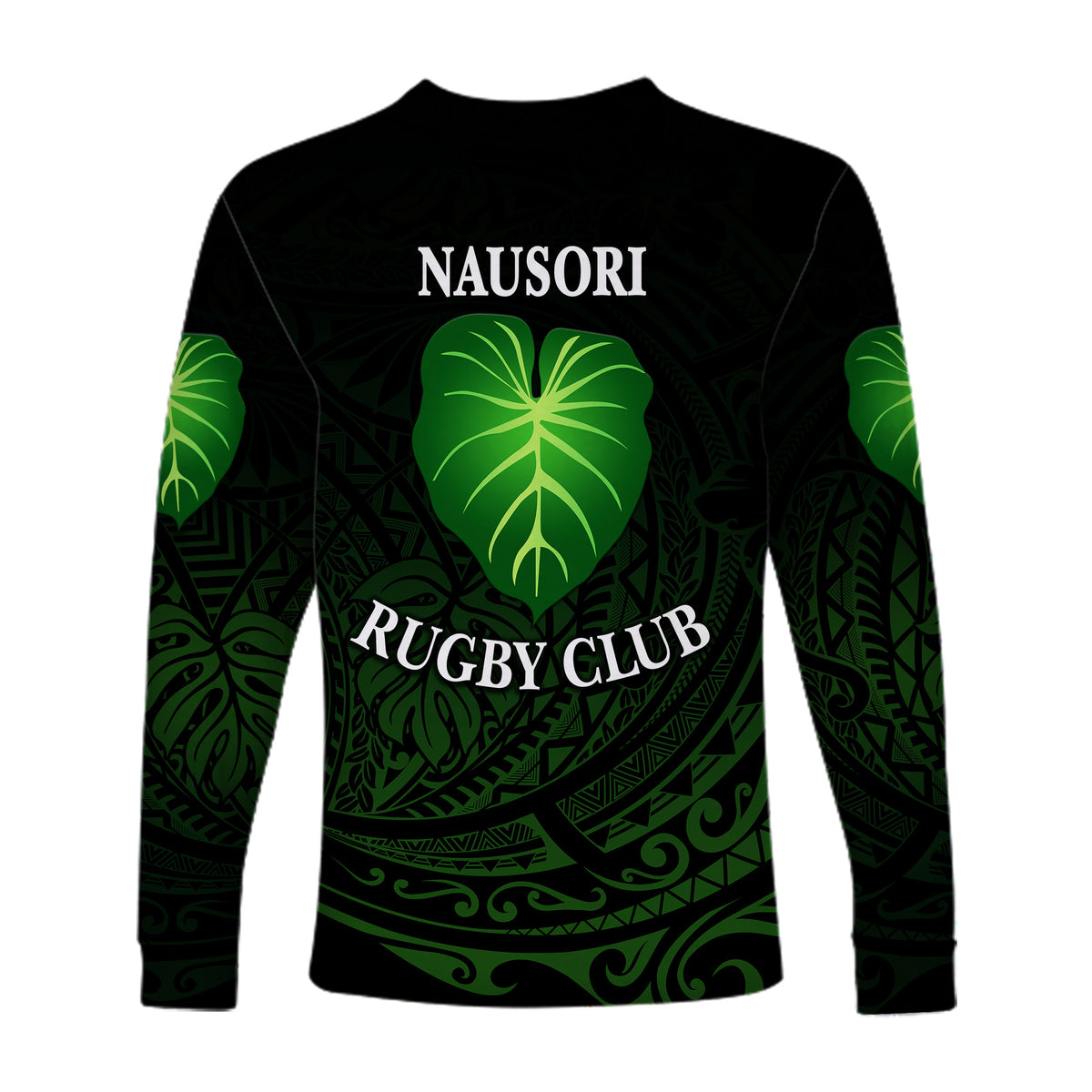 Fiji Nausori Rugby Long Sleeve Shirts Original Style LT8 - Polynesian Pride