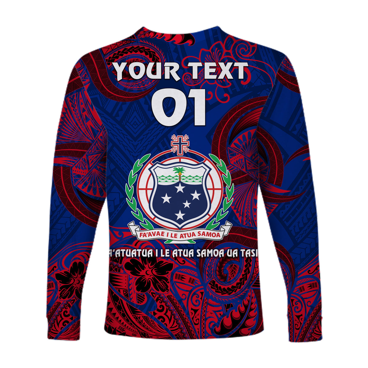 (Custom Personalised) Samoa FAST Party Long Sleeve Shirt Unique Style - NO.2 LT8 - Polynesian Pride