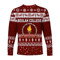 Tonga Beulah College Christmas Long Sleeve Shirt Simple Style LT8 - Polynesian Pride